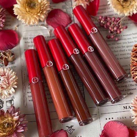 armani lip maestro swatches|armani lip maestro 405.